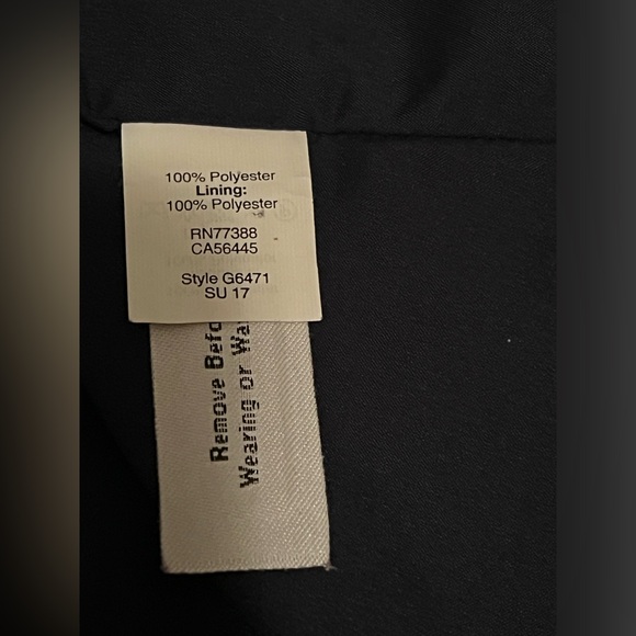 Madewell Womens V Neck Ruffle Trim Abstract Peplum Midi Dress Multi - Picture 9 of 9